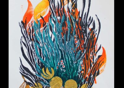 Fire Grasses - Print, 20x15