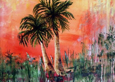 Palm Tree Sunset - Archive